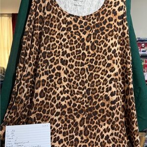 torrid Leopard Print Tank Top - Brown & Black